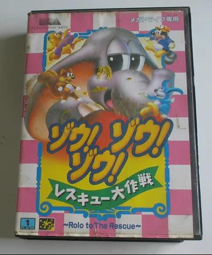 Rolo To The Rescue (japonesa) Mega Drive Original Usada