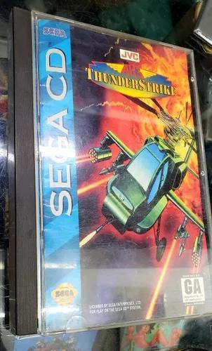 Sega Cd Game Thunderstrike Original