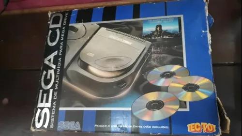 Sega Cd & Mega Drive Tec Toy (perfeito Estado) Kit Completo