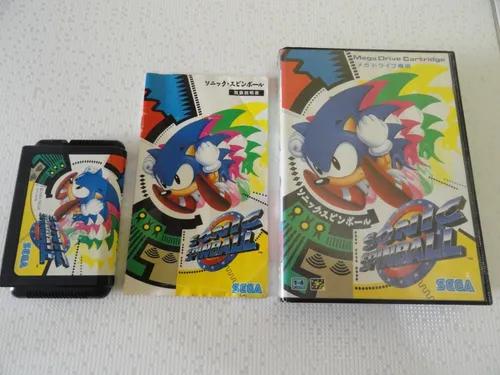Sega Mega Drive Sonic Spinball Japones Orig Japan Leia