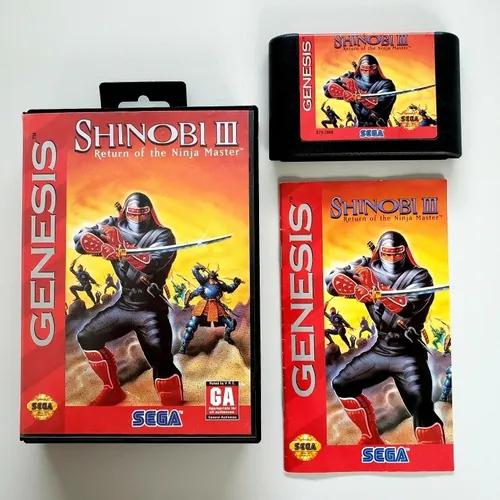 Shinobi 3 Original Cib Completa Mega Drive Sega Genesis