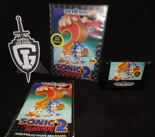 Sonic 2 - Genesis - Original - Americano - Mega Drive