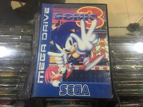 Sonic 3 - Original Mega Drive Sega Europeu Usado