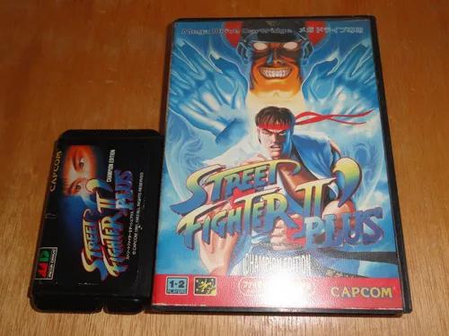 Street Fighter 2 Plus Sega Mega Drive Japan Original Leia