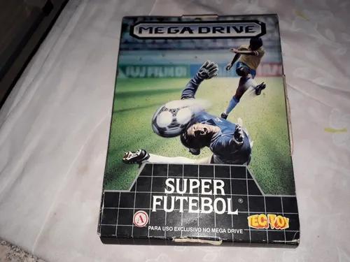 Super Futebol Completo Caixa De Papelão Original Mega Drive