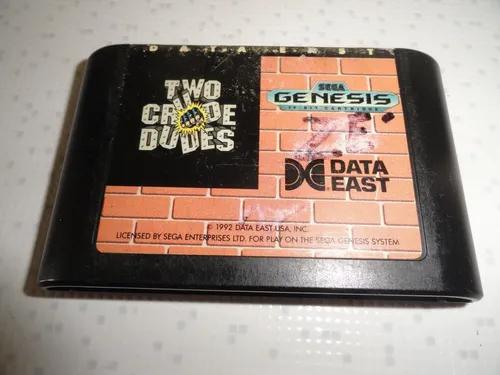Two Crude Dudes Buster Sega Mega Drive Orig Ver Genesis