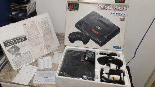 Videogame Mega Drive Na Caixa Funcionando Perfeitamente