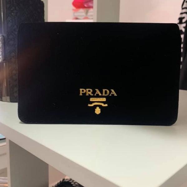 bolsa prada veludo
