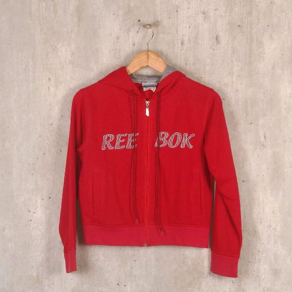 casaquinho moletom reebok