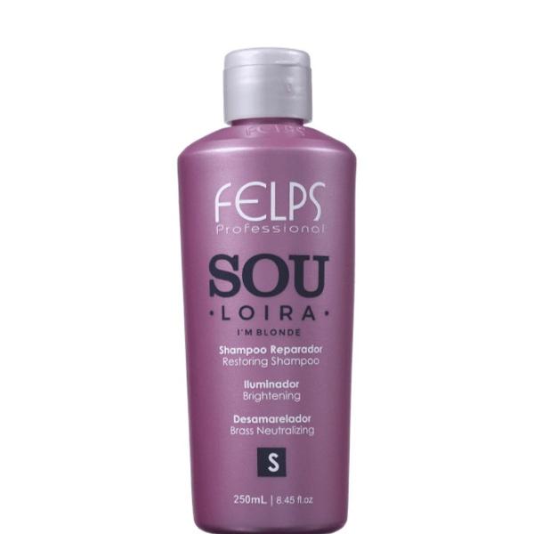 felps profissional xblond sou loira - shampoo 250ml