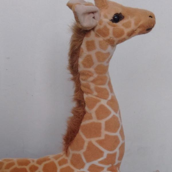 girafa gigante de pelúcia linda 90 cm