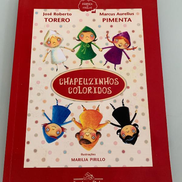 livro chapeuzinhos coloridos