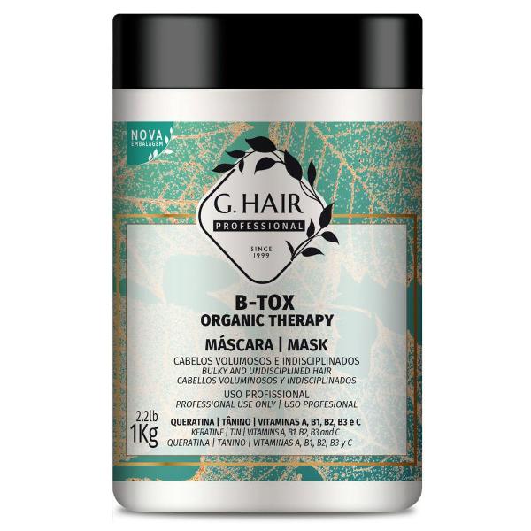 máscara g.hair b-tox organic therapy 1kg
