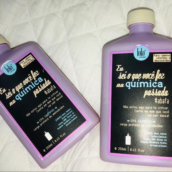 shampoo lola cosmetics carga proteica de aminoácidos