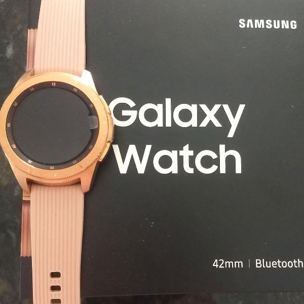 smartwatch samsung - galaxy watch 42mm rose