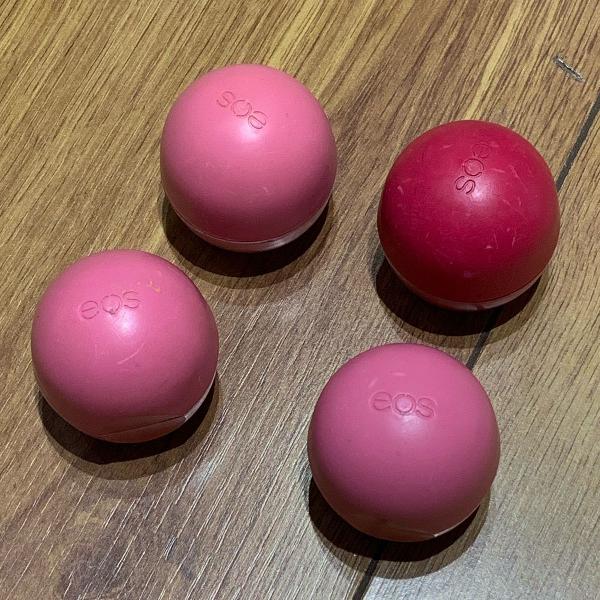 4 eos lip balm