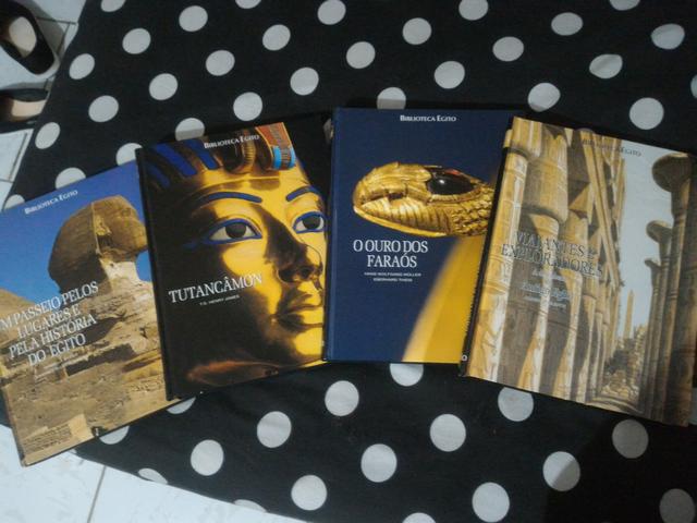 4 livros Biblioteca Egito capa dura