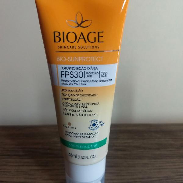 Bege Claro - Bio-Sunprotect FPS30 - Antioleosidade 45ml
