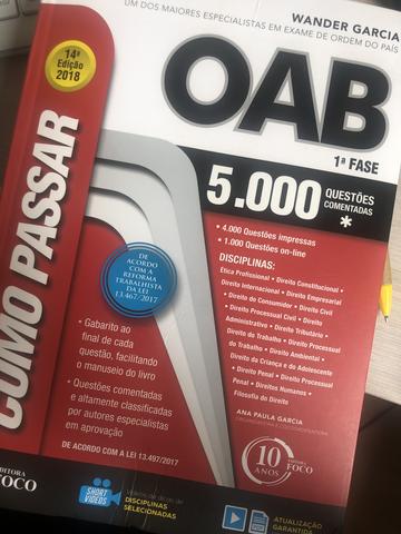 Como passar na Oab