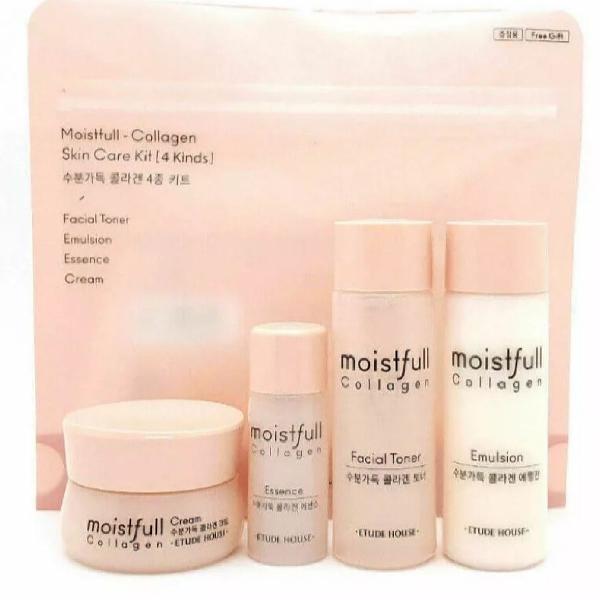 Etude House Moistfull Colagen Skin Care Kit Tamanho Viagem