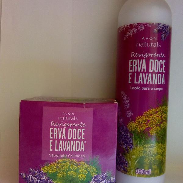 KIT ERVA DOCE E LAVANDA.