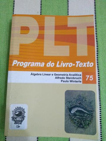 Livro Plt 75 Anhanguera-álgebra Linear E Geometria