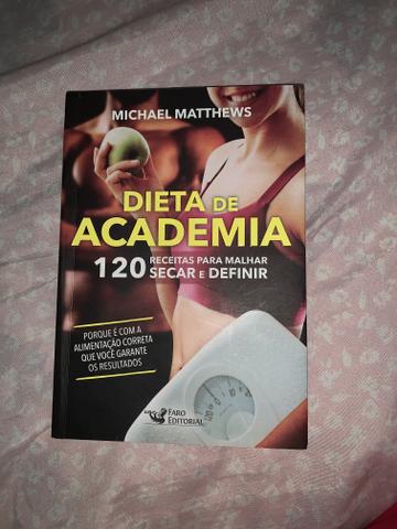 Livro dieta de academia