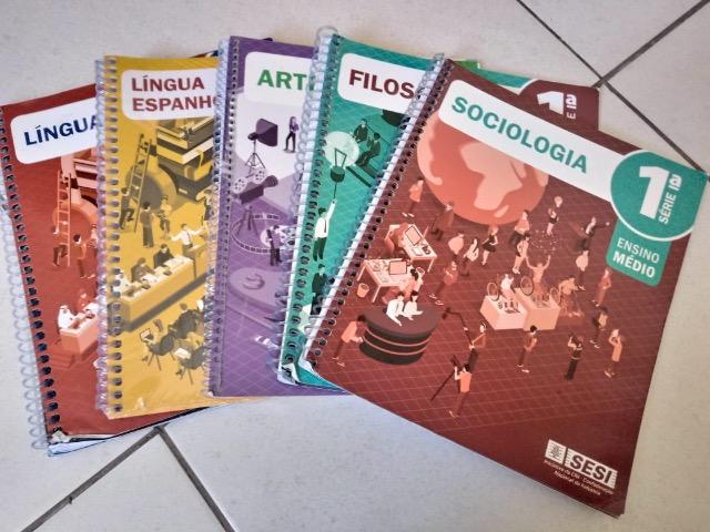 Livros SESI 1 ano EM