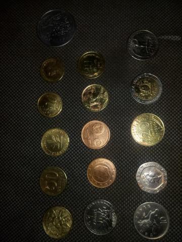 Moedas antigas relíquia