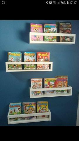 Porta livros em mdf