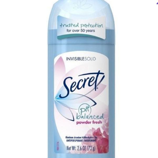 Secret - desodorante e antitranspirante - 24hrs de