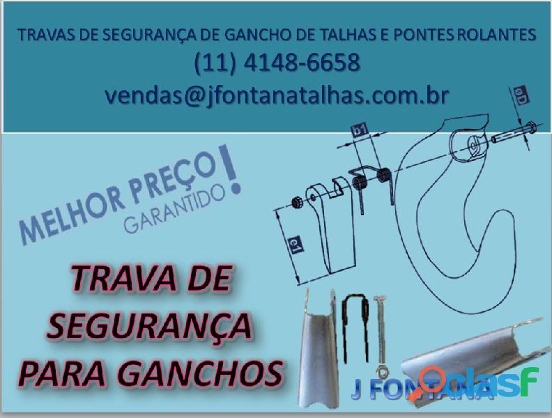 TRAVAS DE GANCHOS DE TALHAS/PONTES ROLANTES