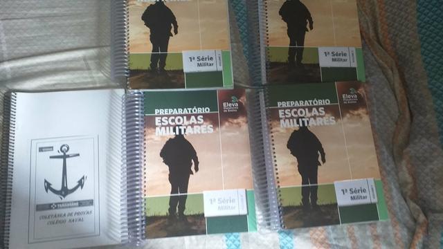 Vendo apostilas eleva (pré militar) e coletânea de provas