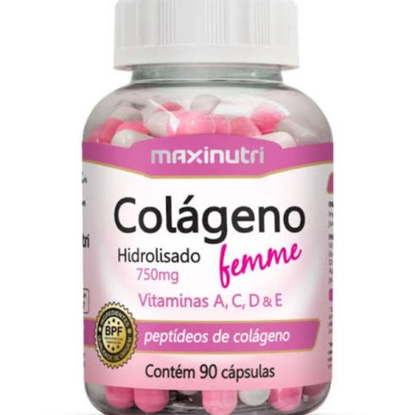 colágeno hidrolisado femme + vitaminas a, c, d, e e zinco