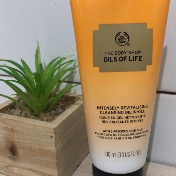 gel de limpeza the body shop