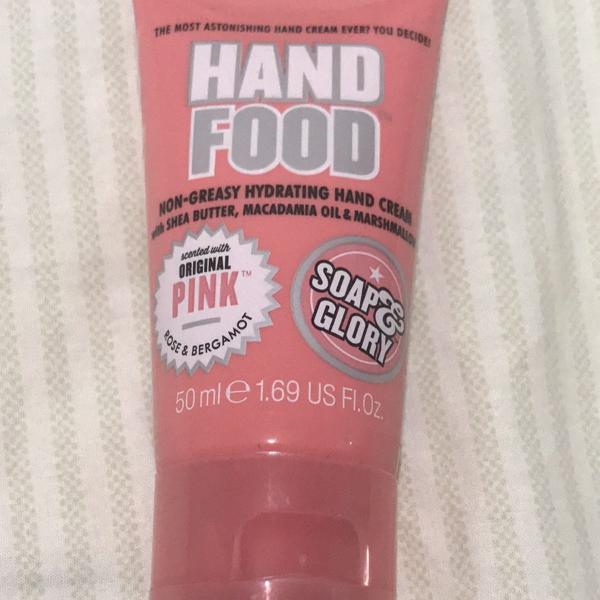 hand food - hand cream - creme de mãos - nunca usado - 50ml