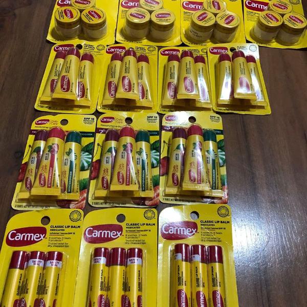 kit protetor labial carmex