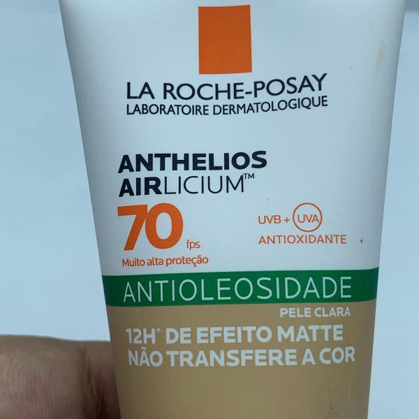 la roche posay airlicium 70 fps cor clara