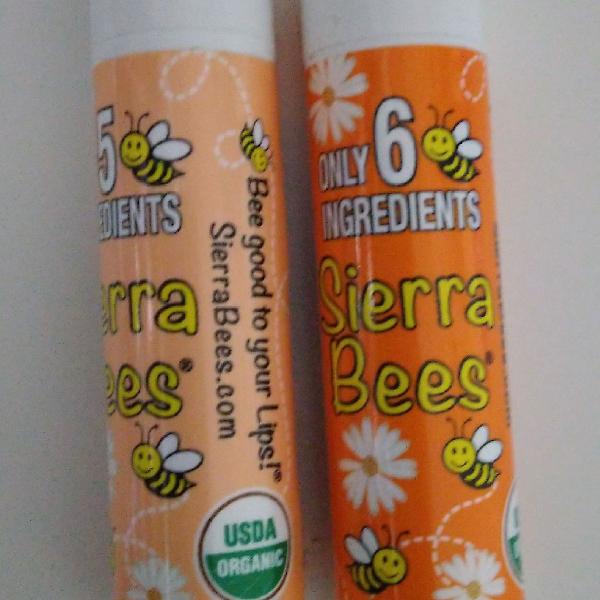 lipbalm Sierra bees