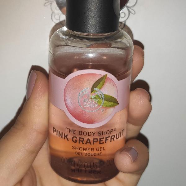 mini shower gel the body shop pink grapefruit