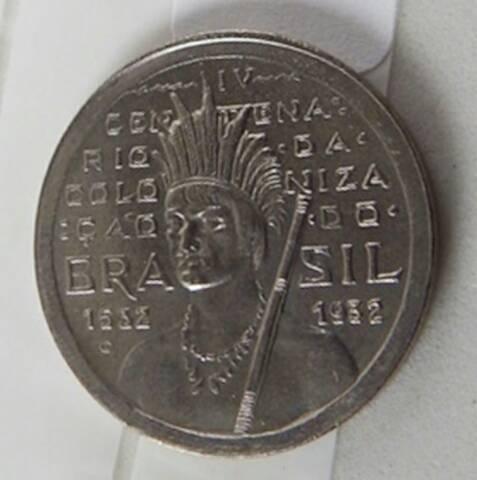 moeda comemorativa dos 400 anos de brasil.