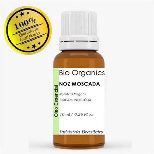 oléo essencial de noz moscada 10ml - bio organics (100%