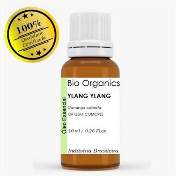 oléo essencial de ylang ylang 10ml - bio organics (100%