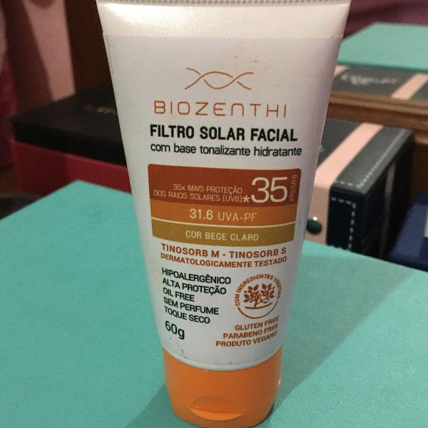protetor solar biozenthi