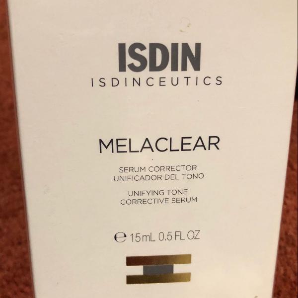 serum corretor de manchas do rosto melaclear,,marca isdin