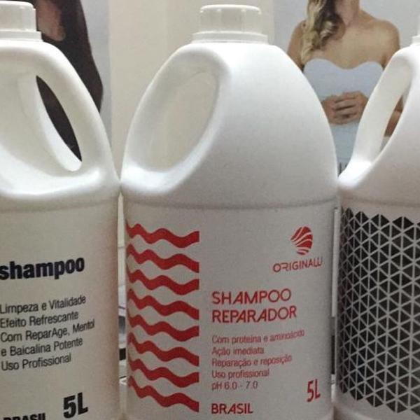 shampoo de galão lacrado