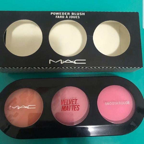 trio blush mac