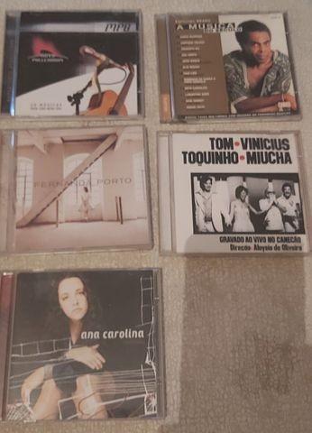 5 Cd,s Músicas Popular Brasileira Originais