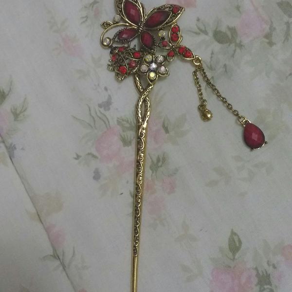 Aplique para penteado Coque