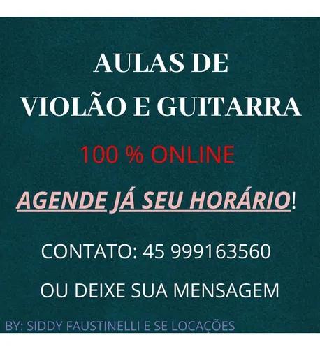 Aulas De Violão E Guitarra Online